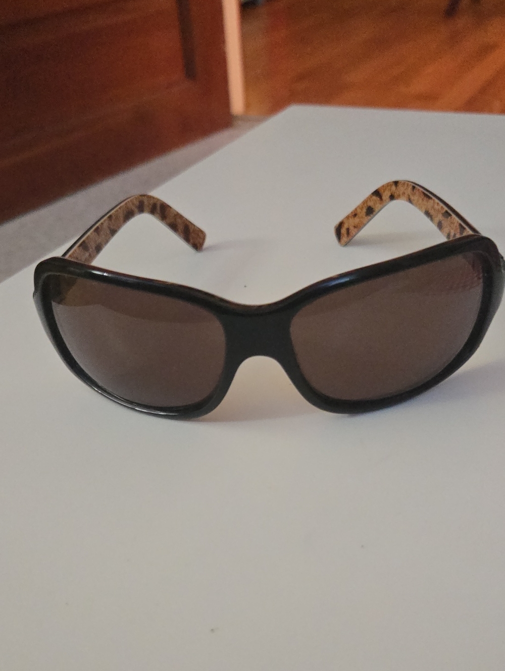 Dolce & Gabbana Tortoiseshell Sunglass Arms in Brown and Amber
